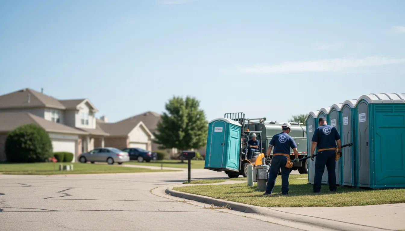 Porta Potty Rental in Cincinnati, OH near me